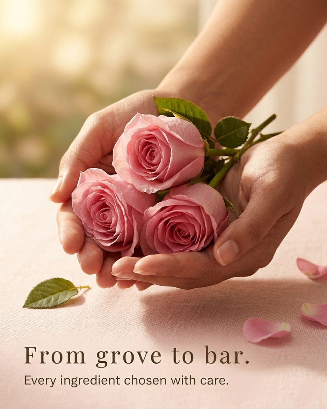 Gulāb Handcrafted Bath bar