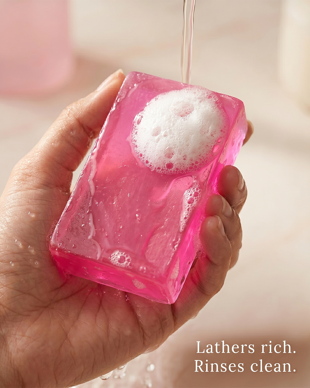 Gulāb Handcrafted Bath bar