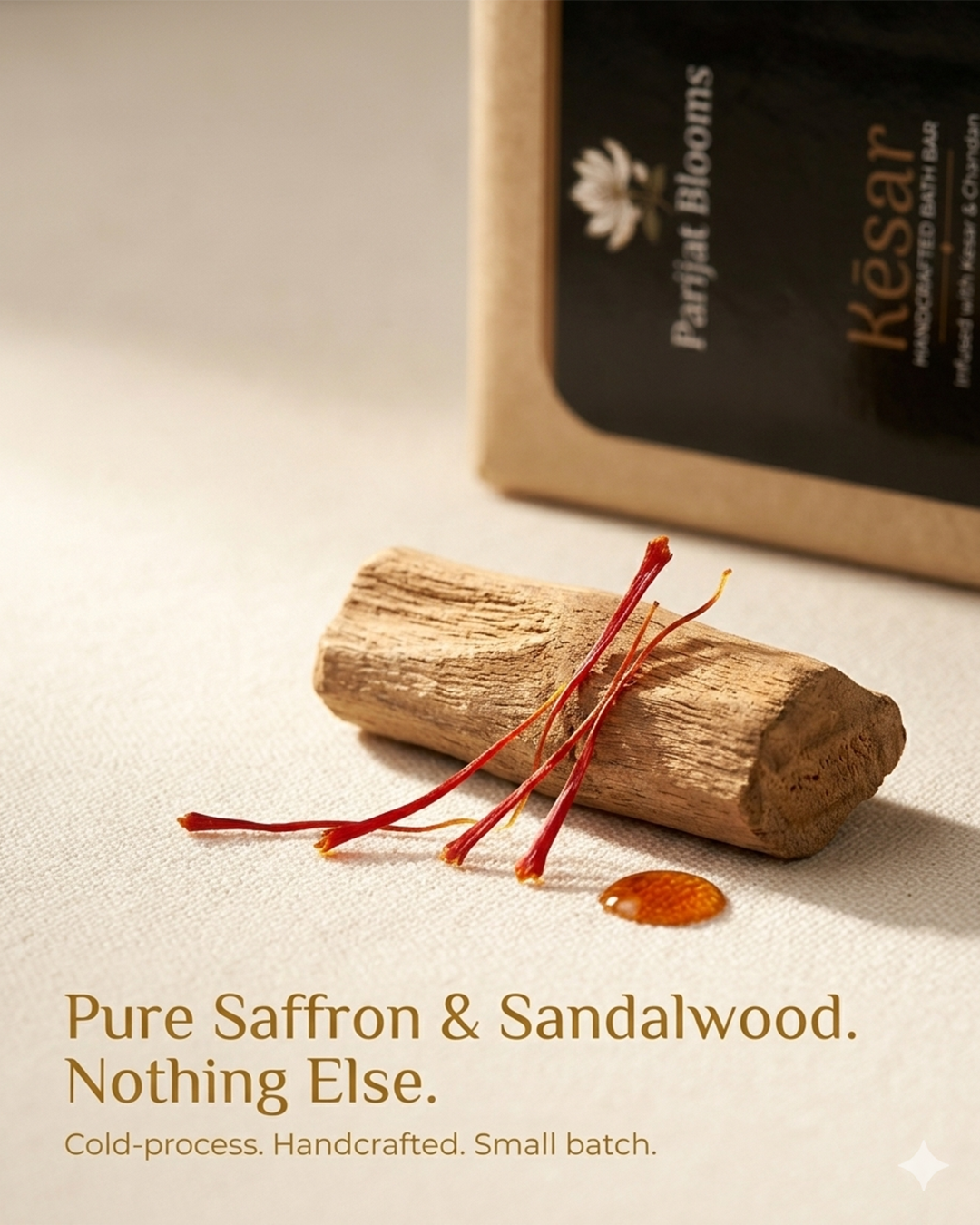 Kēsar Handcrafted Bath Bar