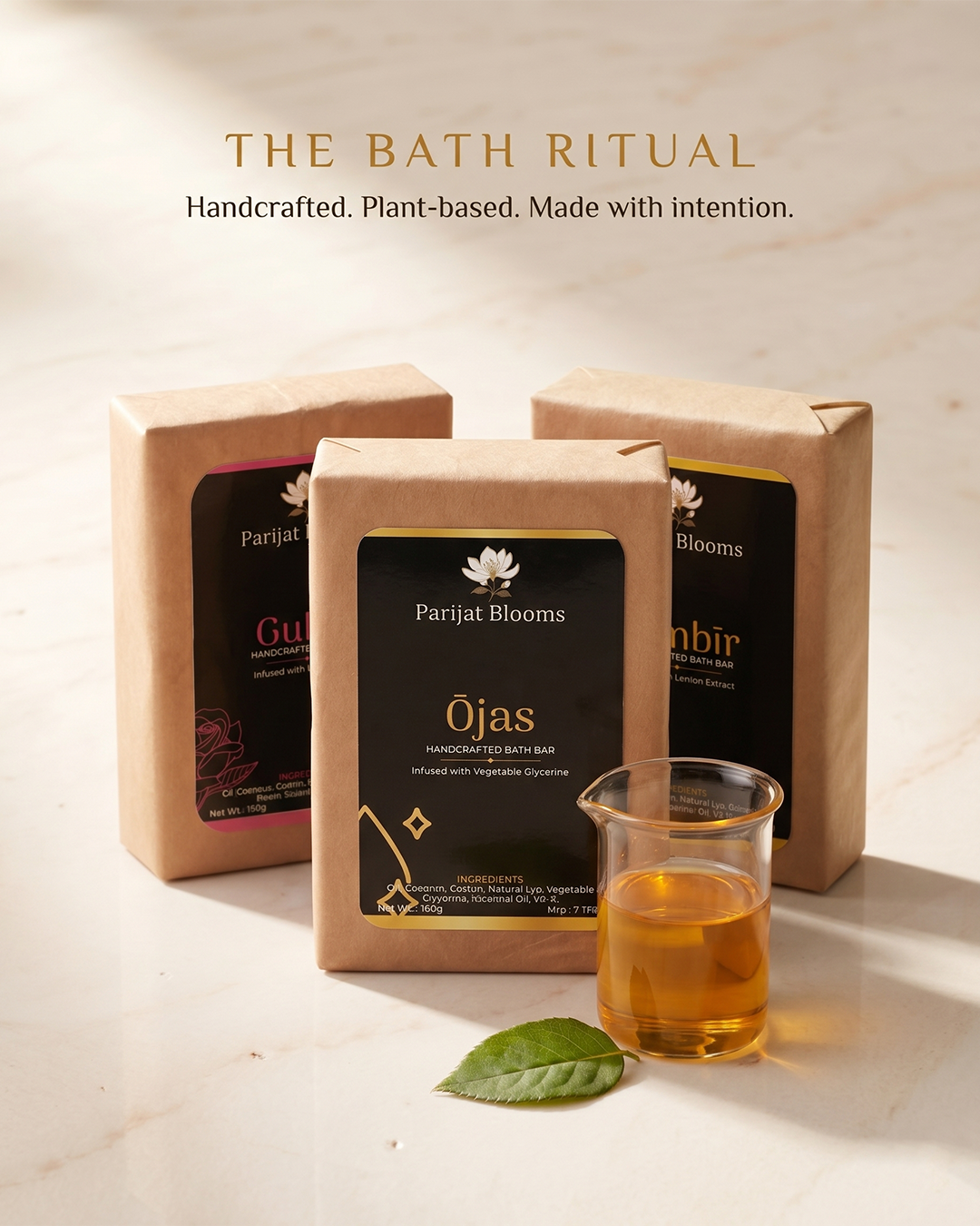 Ōjas Vegetable Glycerine Handcrafted Bath Bar