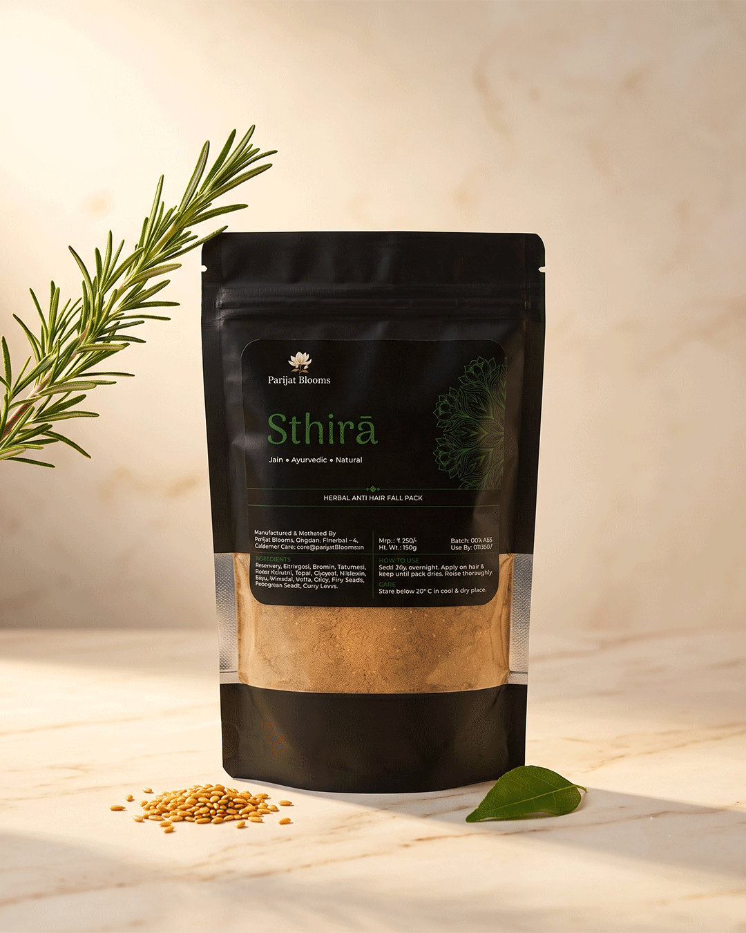 Sthirā Anti Hair Fall Hair Pack